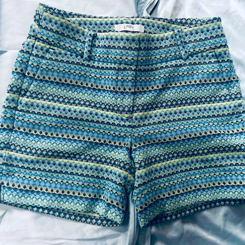 Loft casual shorts ( sz2) shades of blues. New condition.